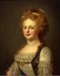 Portrait of Empress Maria Fiodorovna copy  - Hermitage